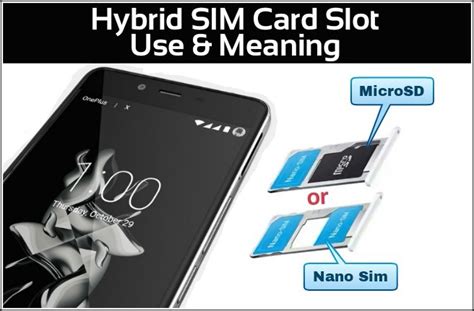 hybrid sim meaning|Hybrid SIM Card Slot: Meaning and Use in Mobile Phones.